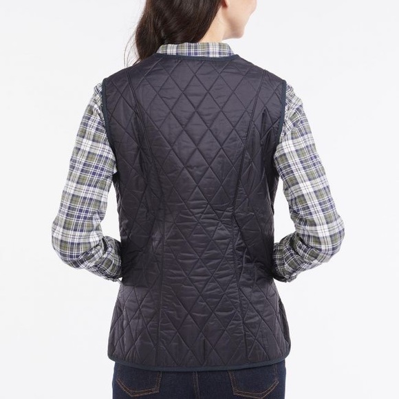 Barbour Fleece Betty Liner Navy - Picture 6 of 6